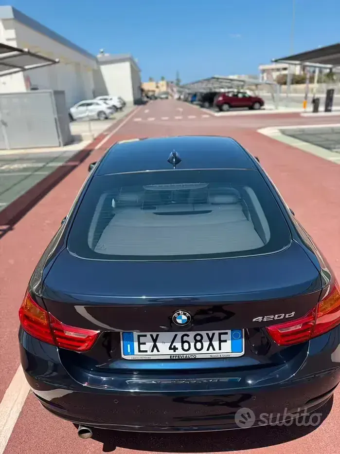Usata BMW 420 Gran Coupé 184 CV (135 kW) 2014 Blu Coupé