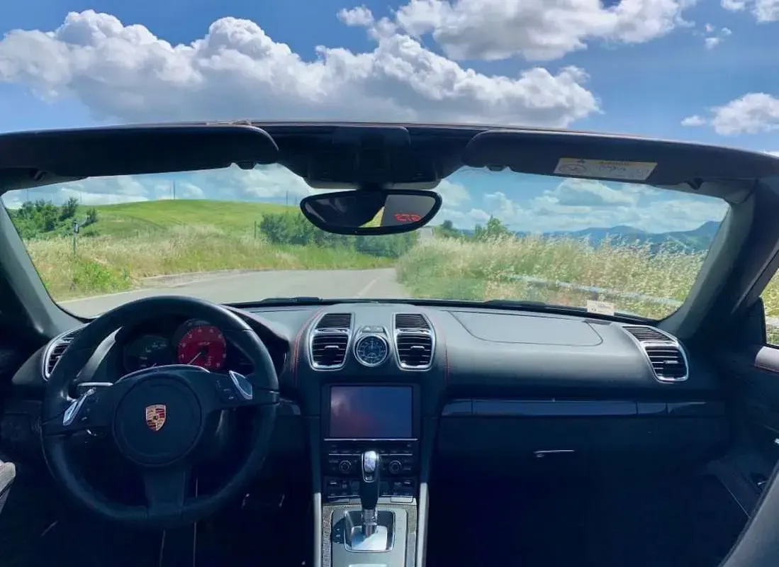 Usata Porsche Boxster 330 CV (242 kW) 2015 Argento Cabrio