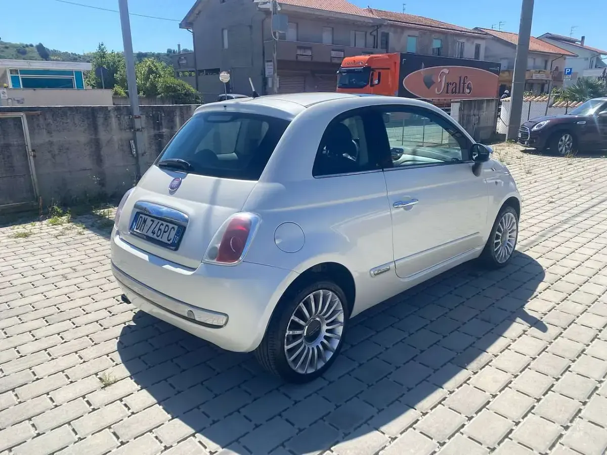 Usata Fiat 500 Sport 101 CV (74 kW) 2008 Bianco Utilitaria