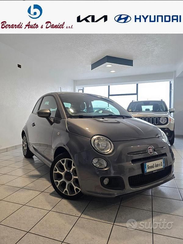 Usata Fiat 500 S 69 CV (50 kW) 2013 Grigio Utilitaria