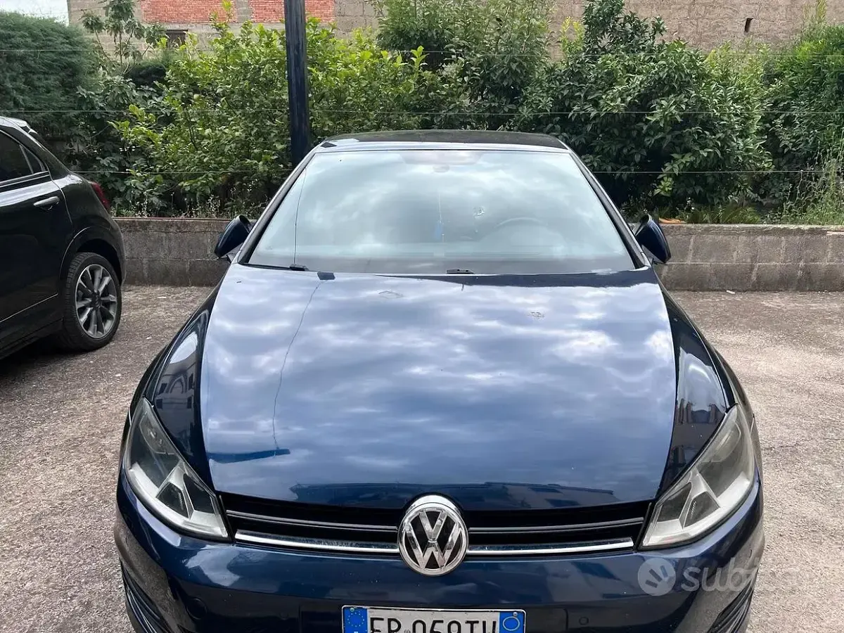 Usata VW Golf VII 150 CV (110 kW) 2013 Bluazzurro Berlina