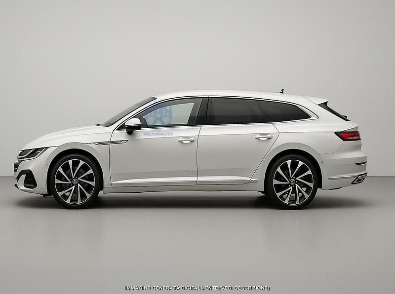 Usata VW Arteon R-line 218 CV (160 kW) 2022 Bianco Berlina