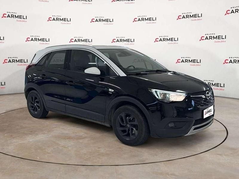 Usata Opel Crossland X S 102 CV (75 kW) 2019 Nero SUV