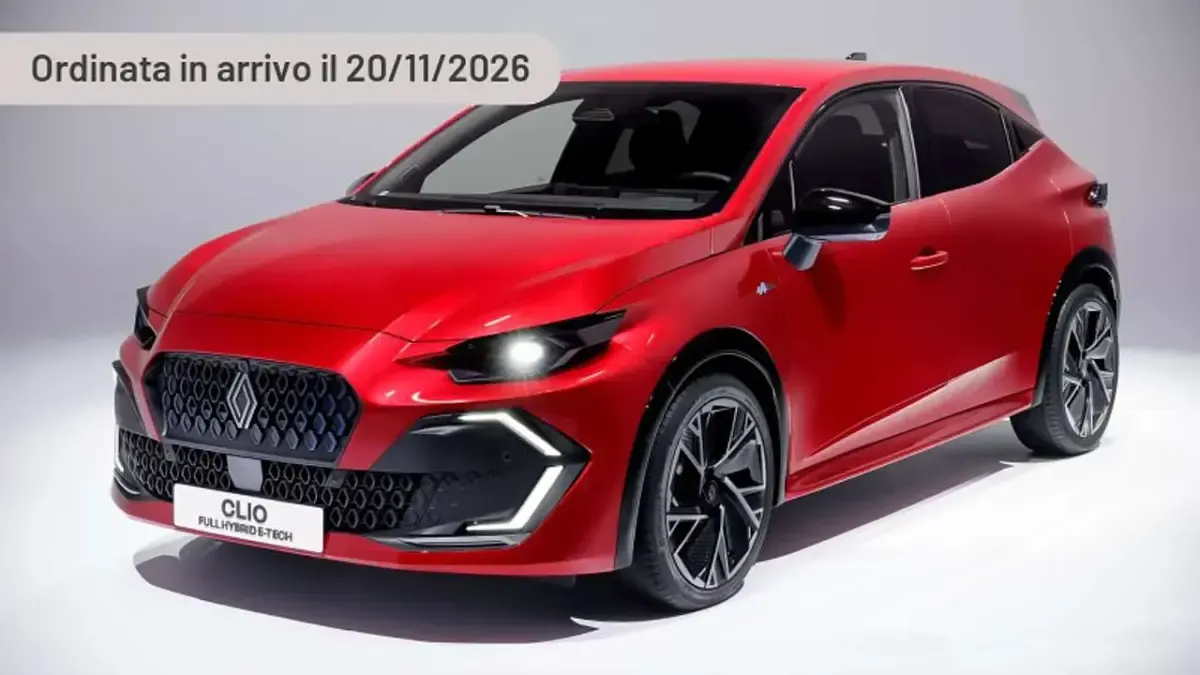 Nuova Renault Clio V Evolution 120 CV (88 kW) 2026 Argento Berlina