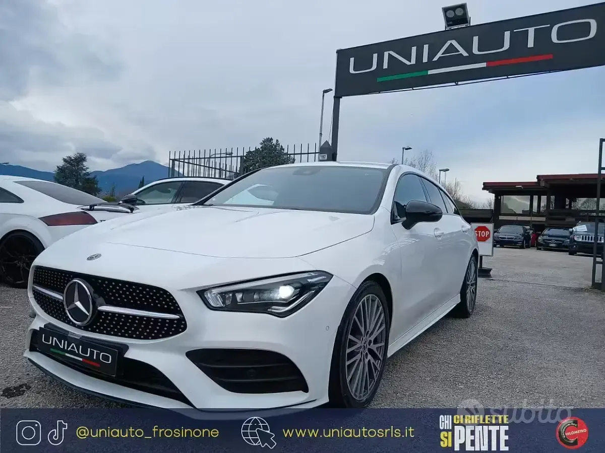 Usata Mercedes CLA220 Shooting Brake Premium 190 CV (139 kW) 2019 Bianco Station wagon