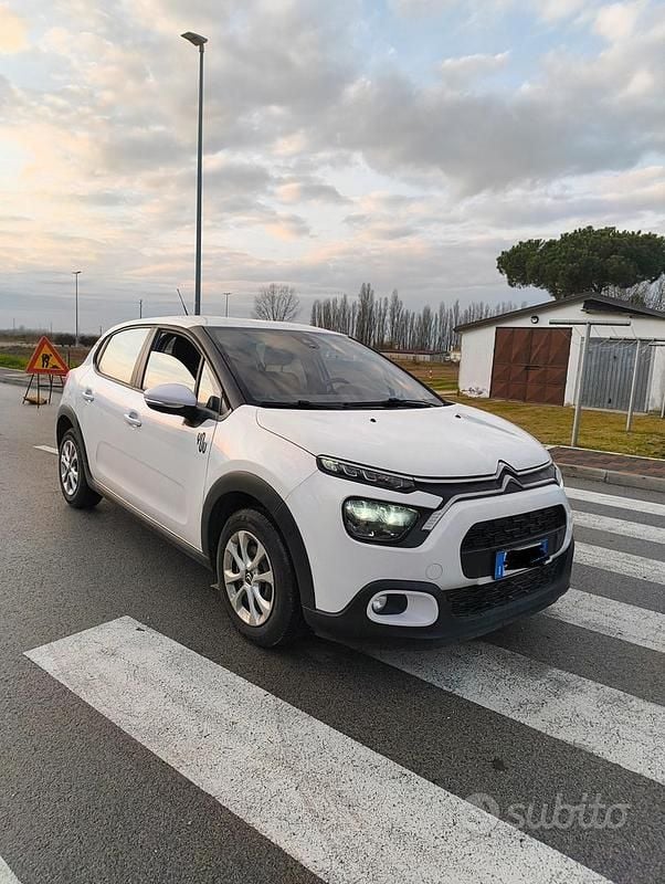 Usata Citroën C3 PureTech 83 CV (61 kW) 2022 Bianco Berlina