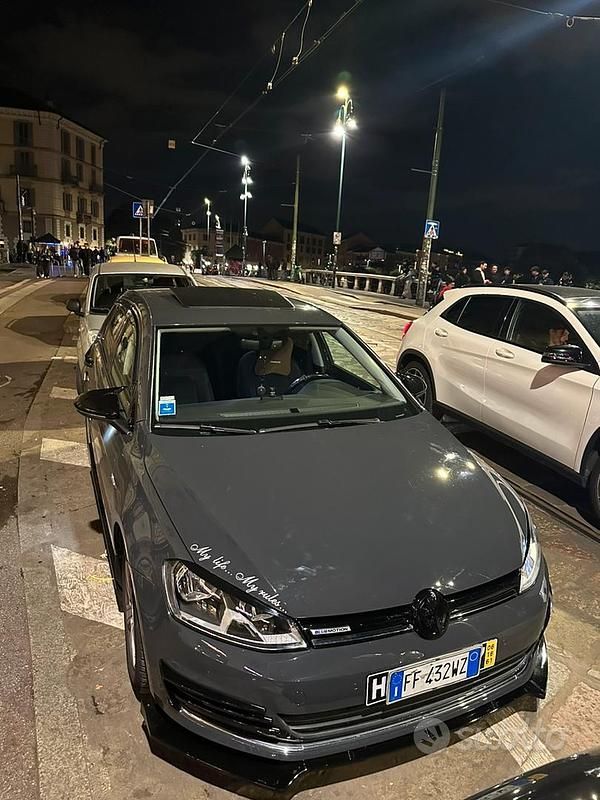 Usata VW Golf VII 110 CV (80 kW) 2016 Grigio Berlina
