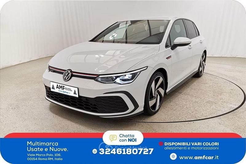 Usata VW Golf VIII GTI 245 CV (180 kW) 2021 Bianco Berlina