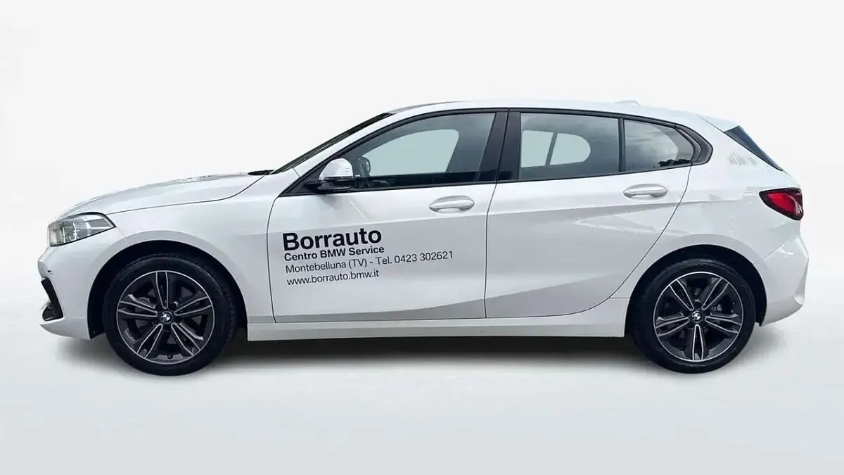 Usata BMW 118 140 CV (102 kW) 2020 Bianco Berlina