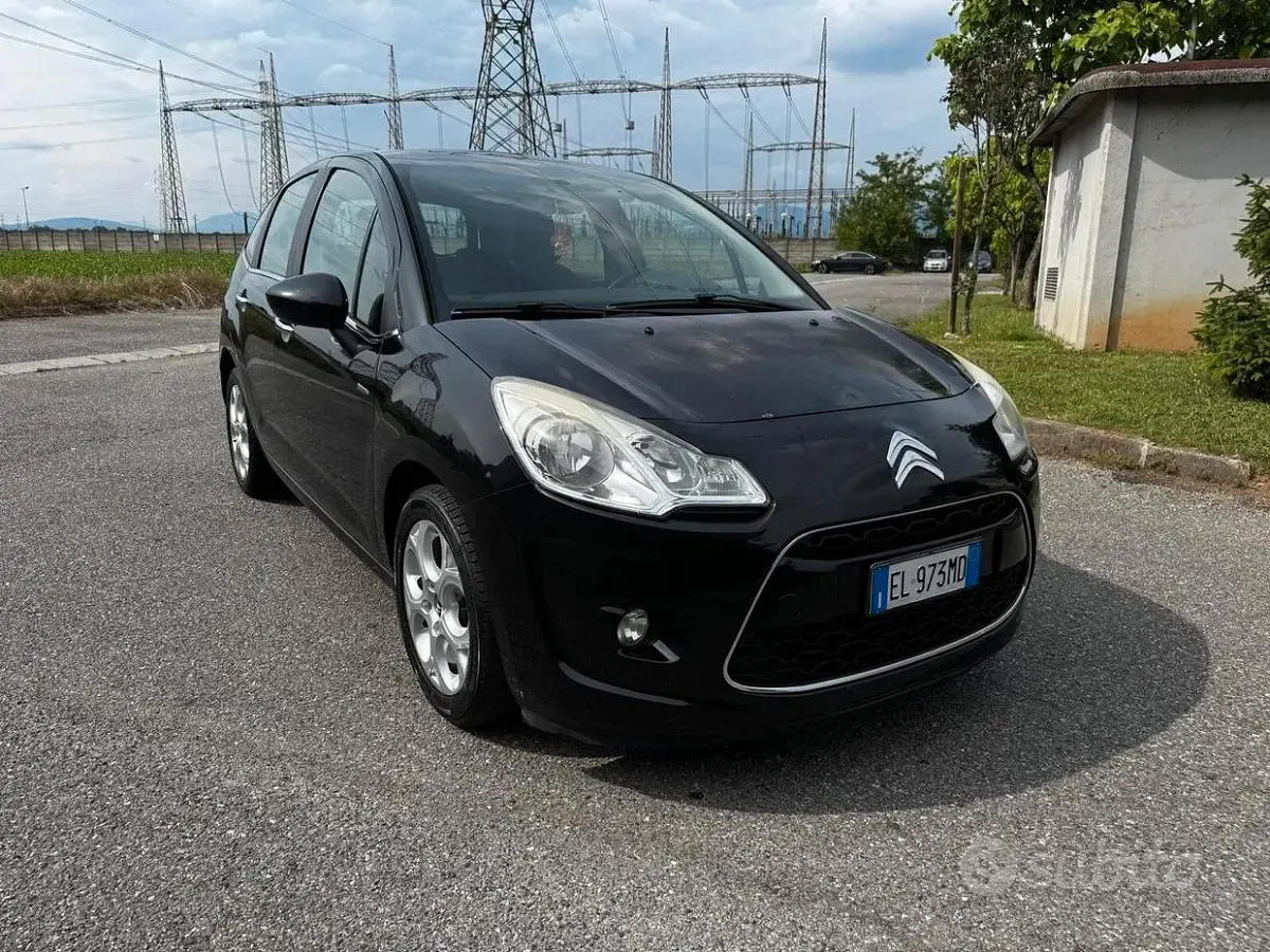 Usata Citroën C3 Exclusive 68 CV (50 kW) 2012 Nero Utilitaria