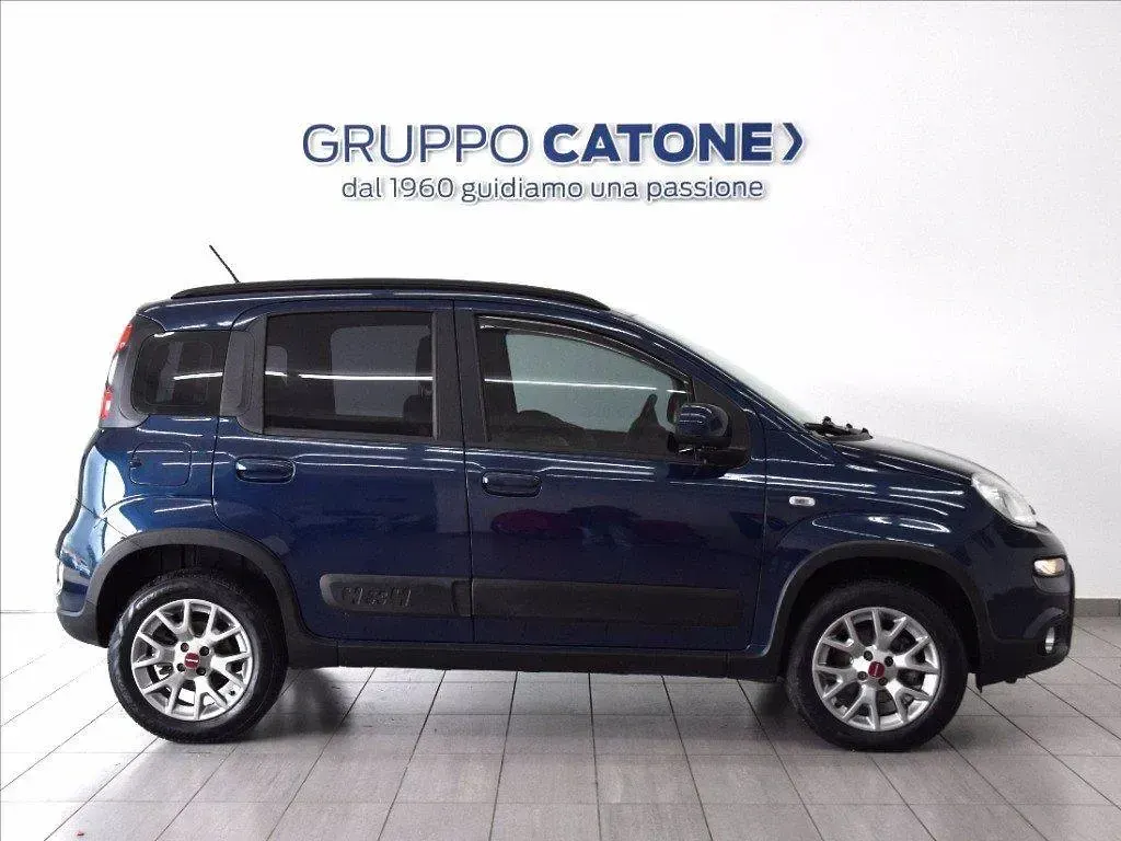 Usata Fiat Panda 4x4 S 95 CV (69 kW) 2017 Blu Utilitaria