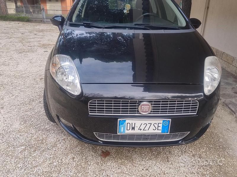 Usata Fiat Grande Punto 2009 Nero Utilitaria