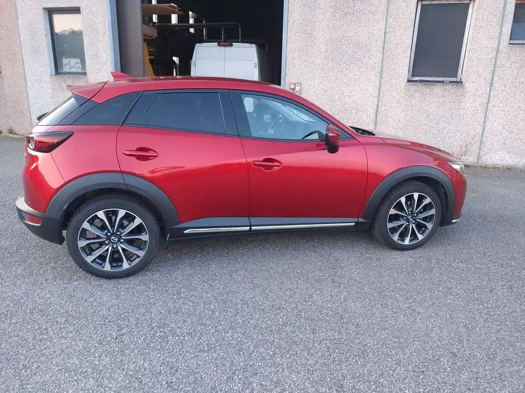 Usata Mazda CX-3 Exceed 116 CV (85 kW) 2019 Rosso SUV