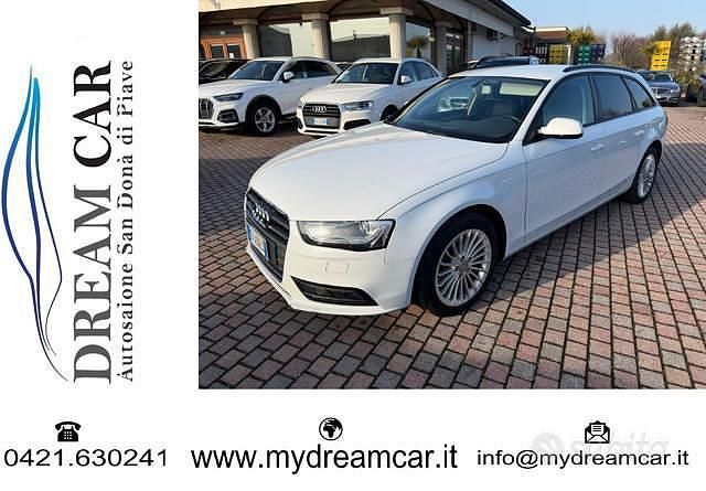 Usata Audi A4 Business 150 CV (110 kW) 2014 Bianco Berlina
