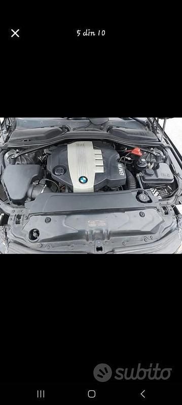 Usata BMW 520 177 CV (130 kW) 2009 Nero Station wagon