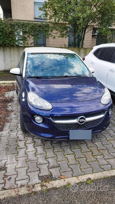 Usata Opel Adam 70 CV (51 kW) 2016 Blu Utilitaria