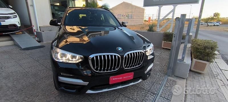 Usata BMW X3 xLine 190 CV (139 kW) 2021 Nero SUV