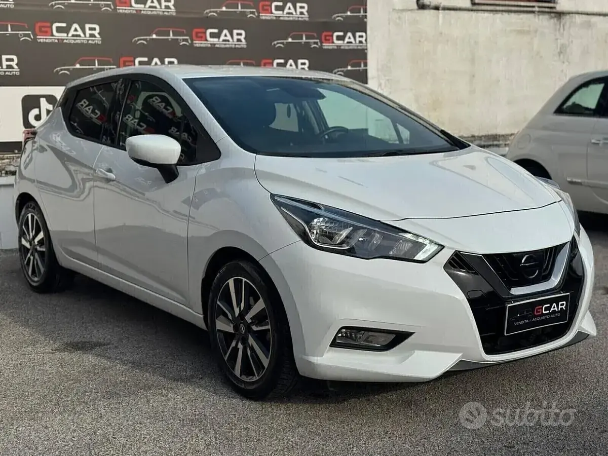 Usata Nissan Micra 87 CV (63 kW) 2019 Bianco Utilitaria