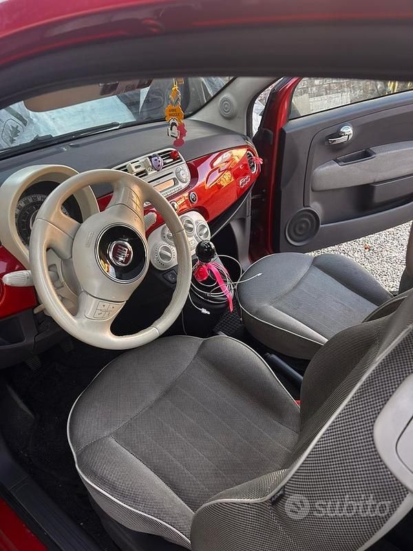 Usata Fiat 500 2010 Rosso Berlina