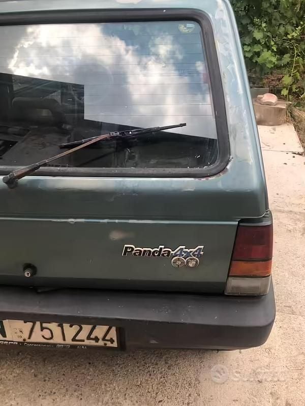 Usata Fiat Panda 1987 Verde Utilitaria