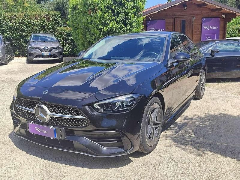 Usata Mercedes C220 Premium Plus 200 CV (147 kW) 2022 Nero Berlina
