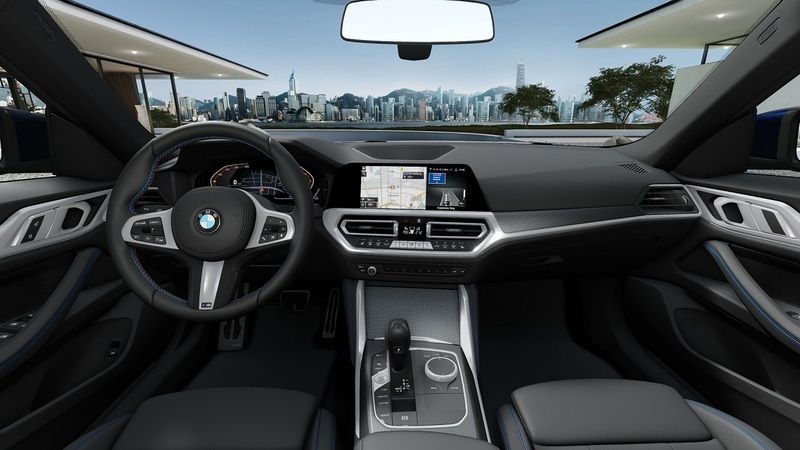 Usata BMW 430 Gran Coupé M Sport 245 CV (180 kW) 2022 Tanzanite blue metallizzato Coupé