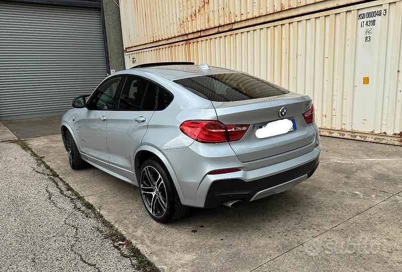 Usata BMW X4 M Sport 190 CV (139 kW) 2018 Grigio SUV