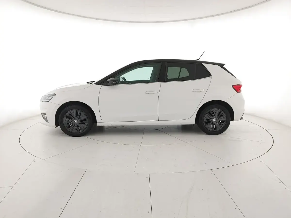 Usata Skoda Fabia Style 80 CV (58 kW) 2021 Bianco magnolia nero tulipano perlato Utilitaria