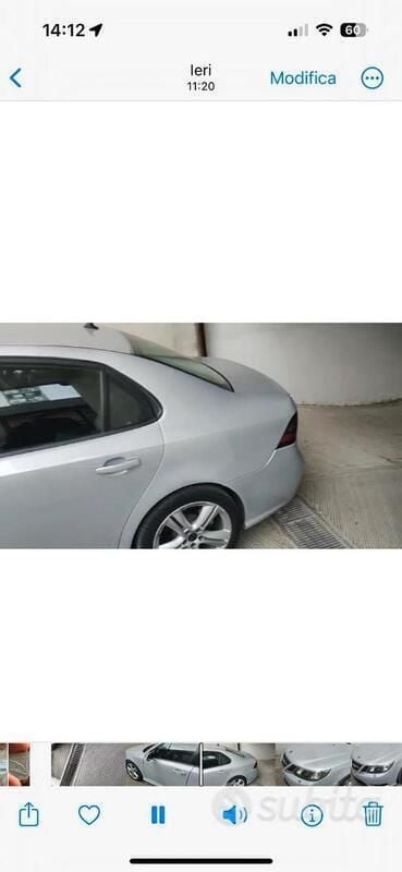 Usata Saab 9-3 131 CV (96 kW) 2009 Grigio Berlina