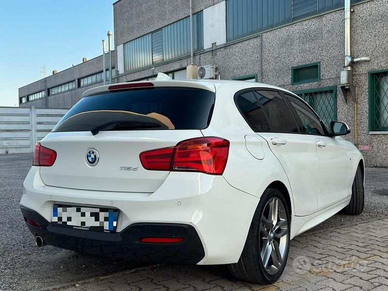 Usata BMW 116 M Sport 116 CV (85 kW) 2018 Bianco Utilitaria