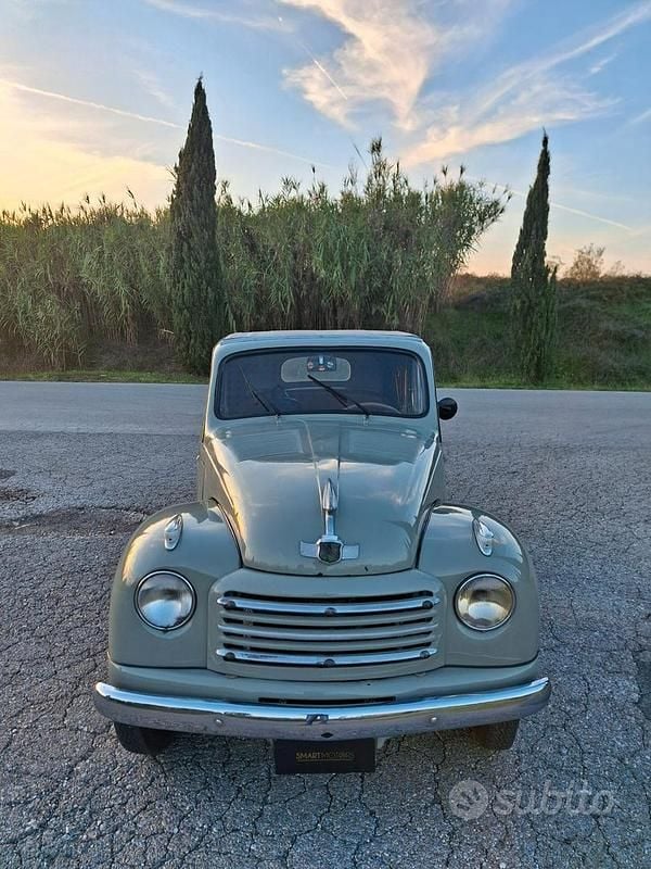 Usata Fiat Topolino 12 kW (17 CV) 1950 Verde Utilitaria