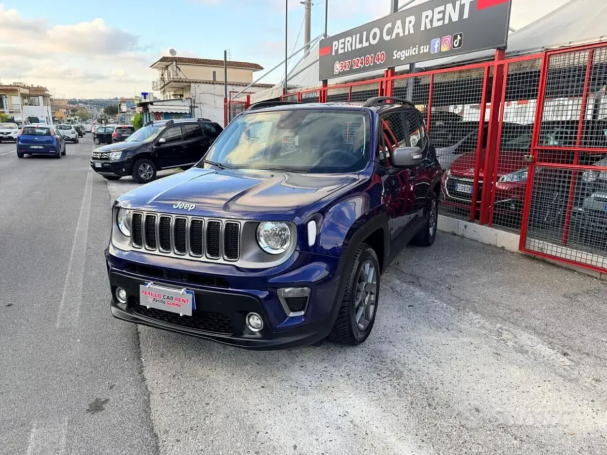 Usata Jeep Renegade Limited 130 CV (95 kW) 2021 Blu SUV