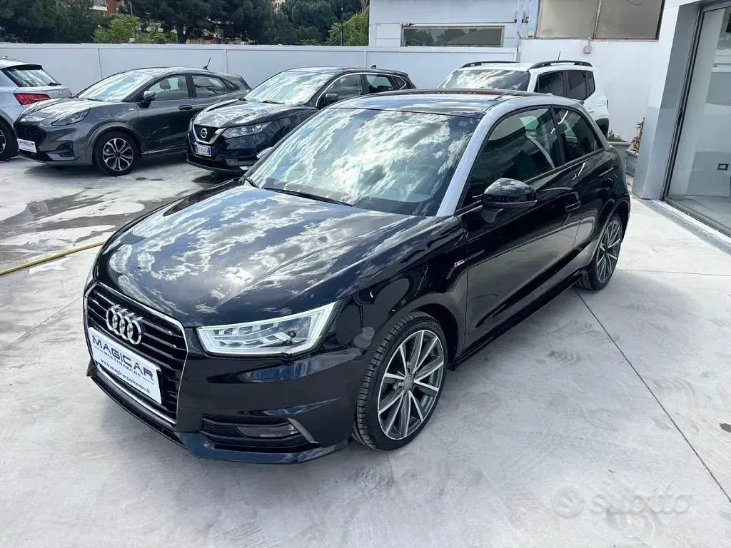 Begagnad Audi A1 S-Line 90 HK (66 kW) 2018 Svart Halvkombi