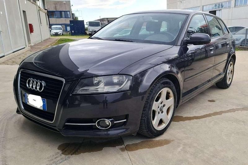 Usata Audi A3 Ambition 140 CV (102 kW) 2011 Nero Utilitaria