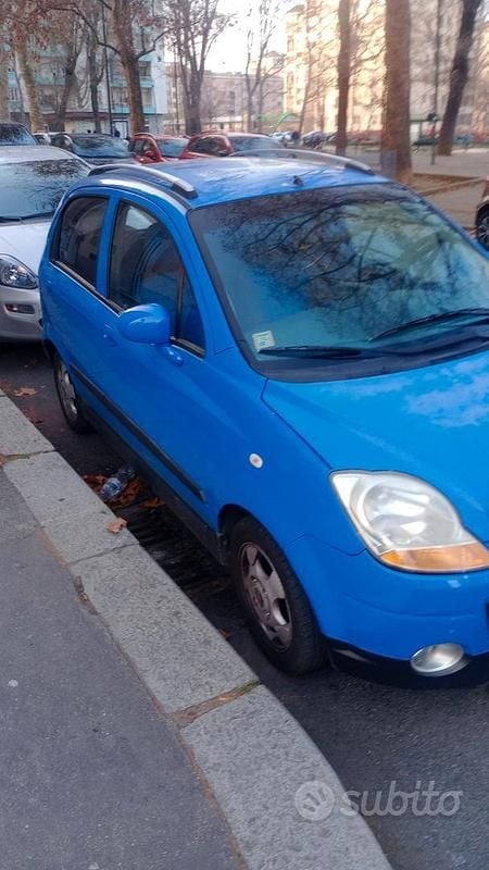 Usata Chevrolet Matiz 2006 Blu Utilitaria