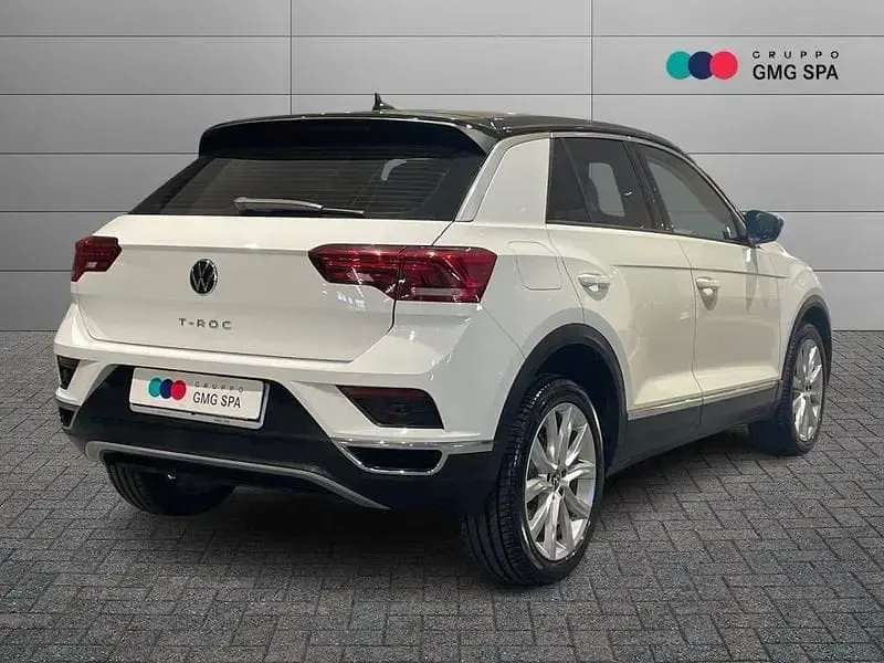 Usata VW T-Roc Advance 116 CV (85 kW) 2021 Bianco SUV