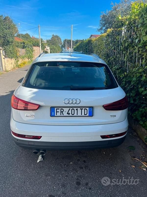 Usata Audi Q3 150 CV (110 kW) 2018 Bianco SUV