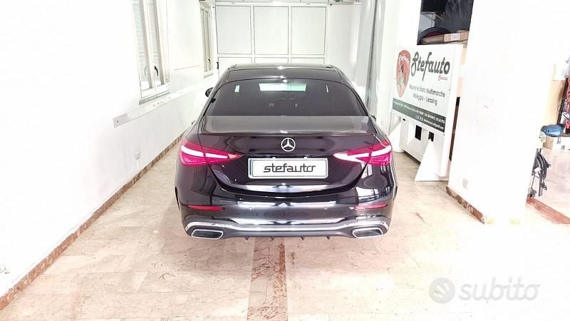 Usata Mercedes C220 Premium Plus 200 CV (147 kW) 2022 Nero Berlina