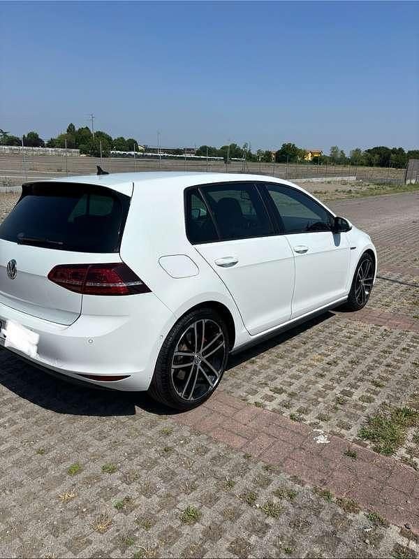 Usata VW Golf VII GTD 184 CV (135 kW) 2015 Bianco Berlina