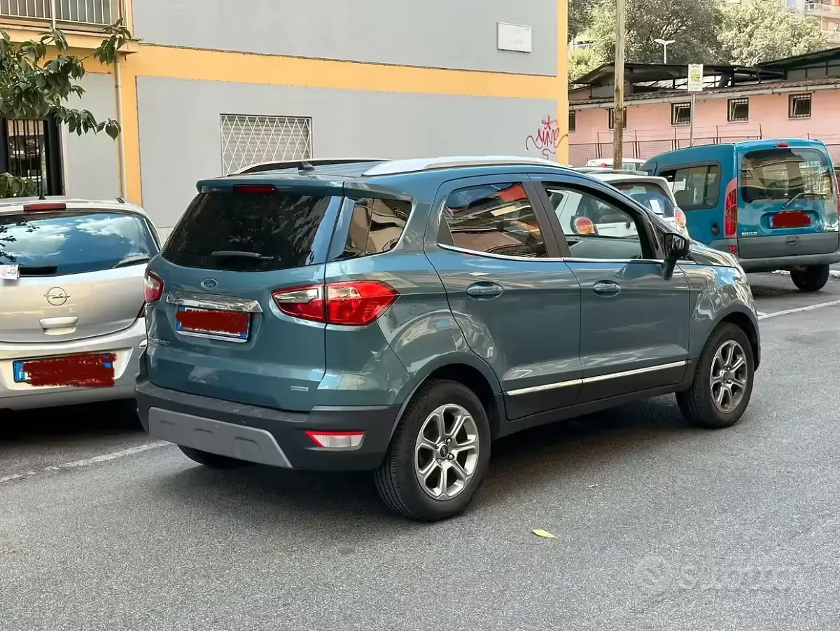 Usata Ford Ecosport 99 CV (72 kW) 2019 Blu SUV