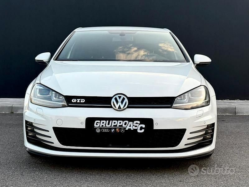 Usado VW Golf VII GTD 184 CV (135 kW) 2017 Blanco Berlina