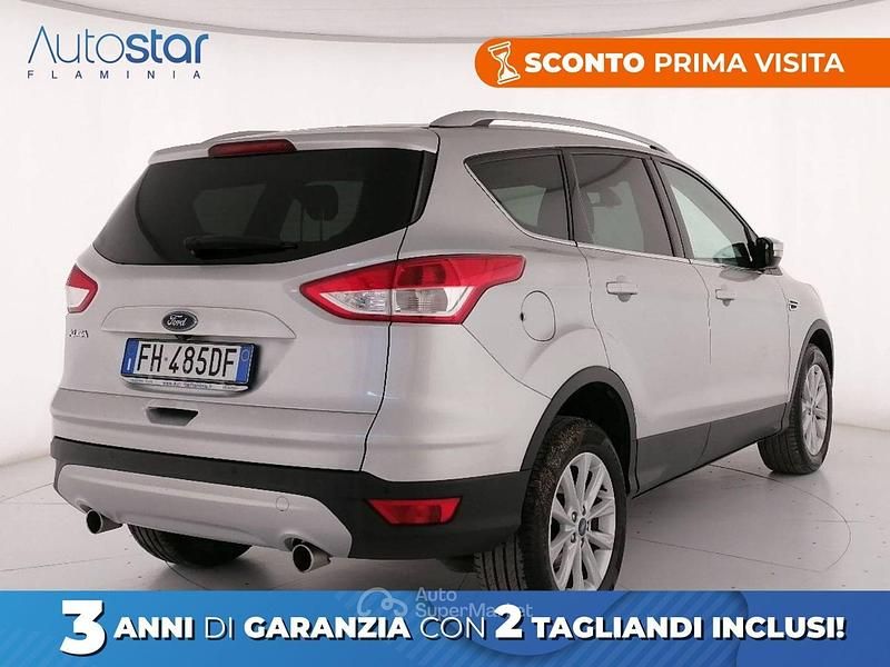 Usata Ford Kuga Titanium 150 CV (110 kW) 2017 Argento SUV