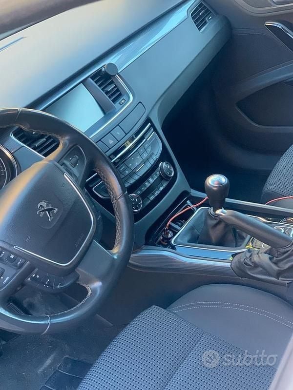 Usata Peugeot 508 115 CV (84 kW) 2014 Bianco Berlina