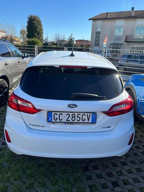 Usata Ford Fiesta S 125 CV (91 kW) 2020 Bianco Utilitaria