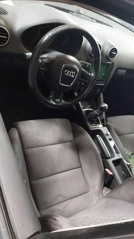 Usata Audi A3 105 CV (77 kW) 2008 Nero Utilitaria