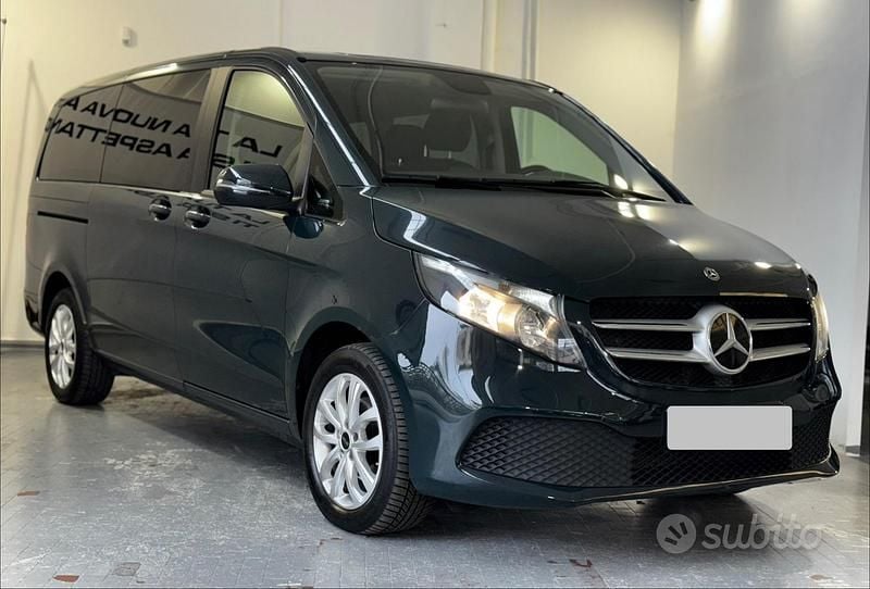Usata Mercedes V220 Style 163 CV (119 kW) 2019 Verde Monovolume