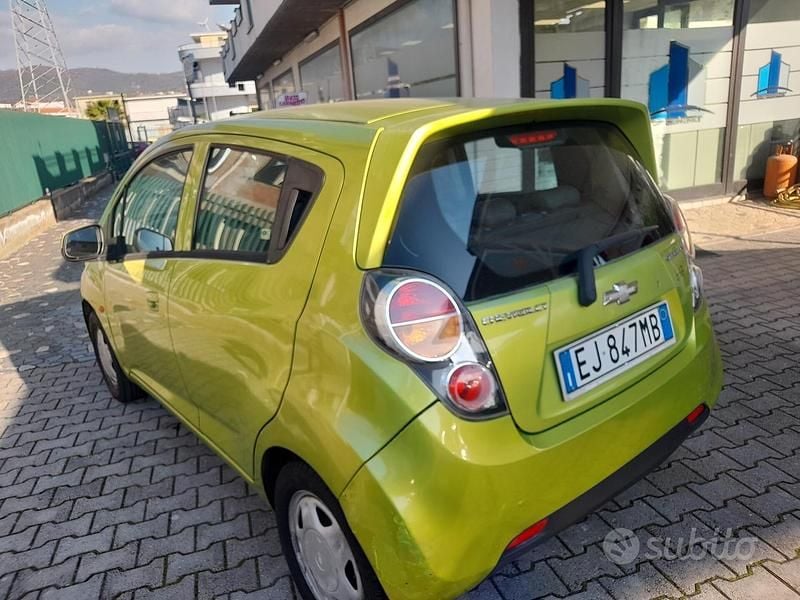 Usata Chevrolet Spark LS 68 CV (50 kW) 2012 Verde Utilitaria