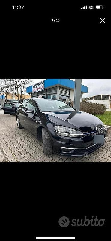 Usata VW Golf VII 2019 Nero Berlina