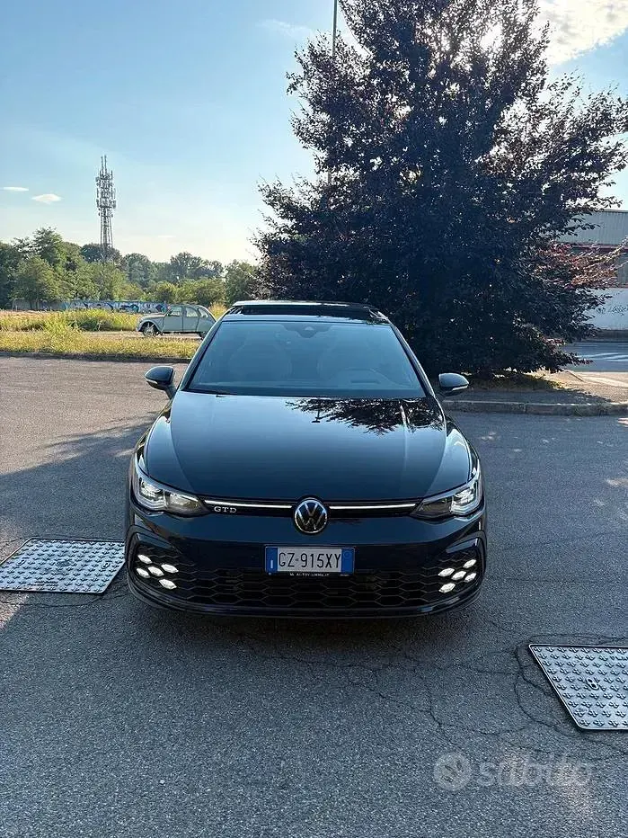 Usata VW Golf VIII GTD 200 CV (147 kW) 2025 Nero Berlina