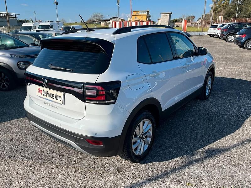 Usata VW T-Cross Life 95 CV (69 kW) 2022 Bianco SUV